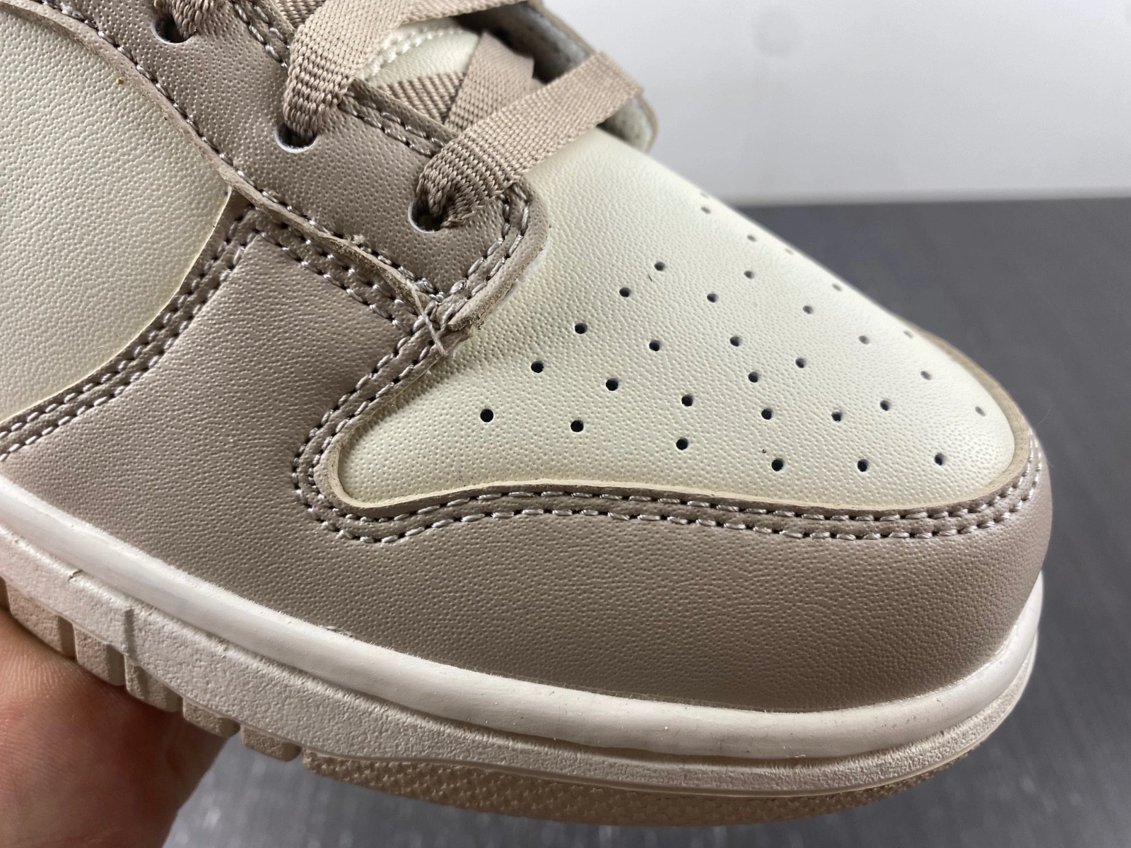 Nike Dunk Low Phantom Metallic Gold (Women's) DX5930-001