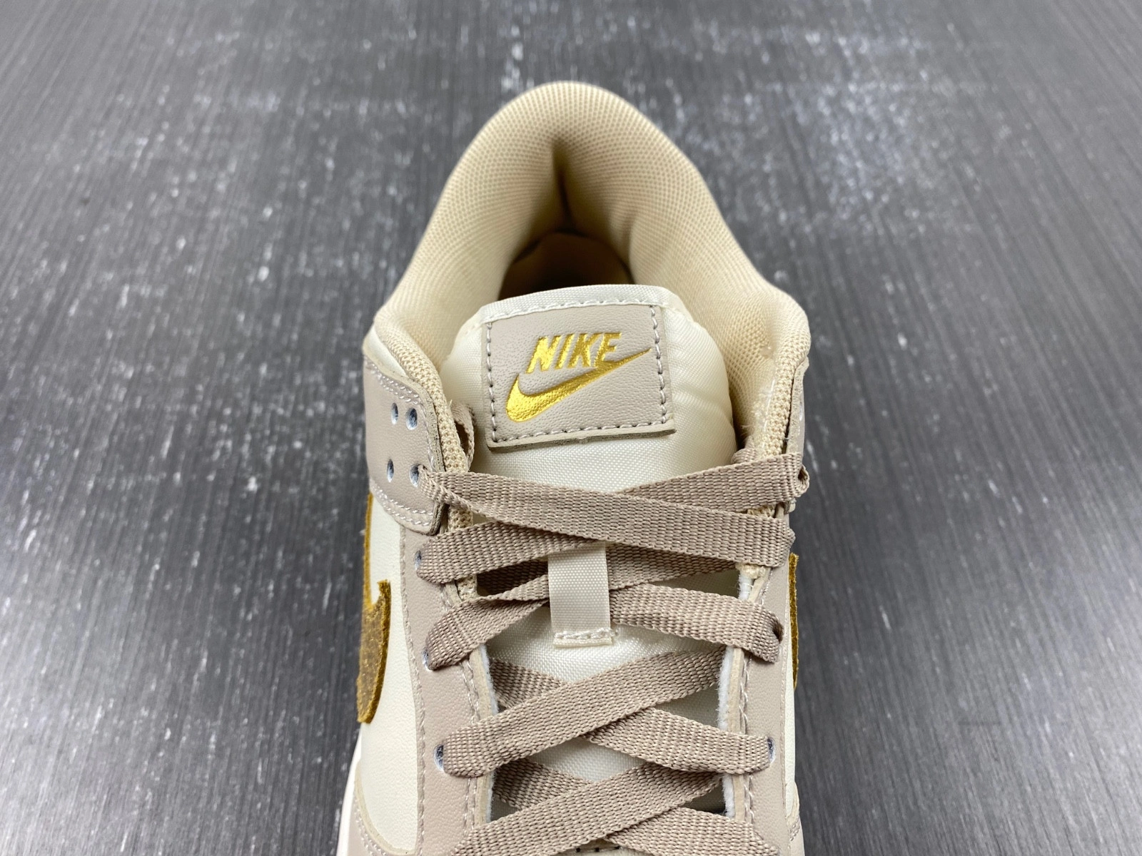 Nike Dunk Low Phantom Metallic Gold (Women's) DX5930-001