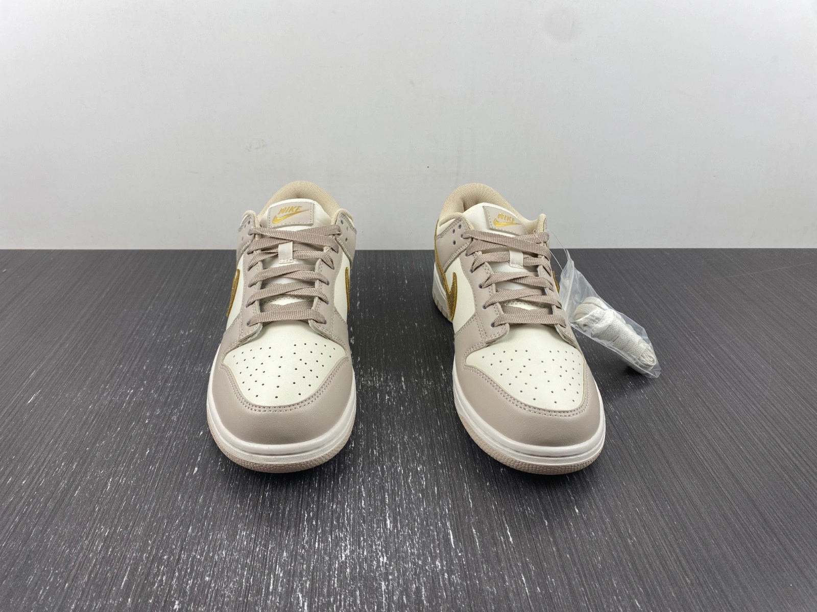 Nike Dunk Low Phantom Metallic Gold (Women's) DX5930-001
