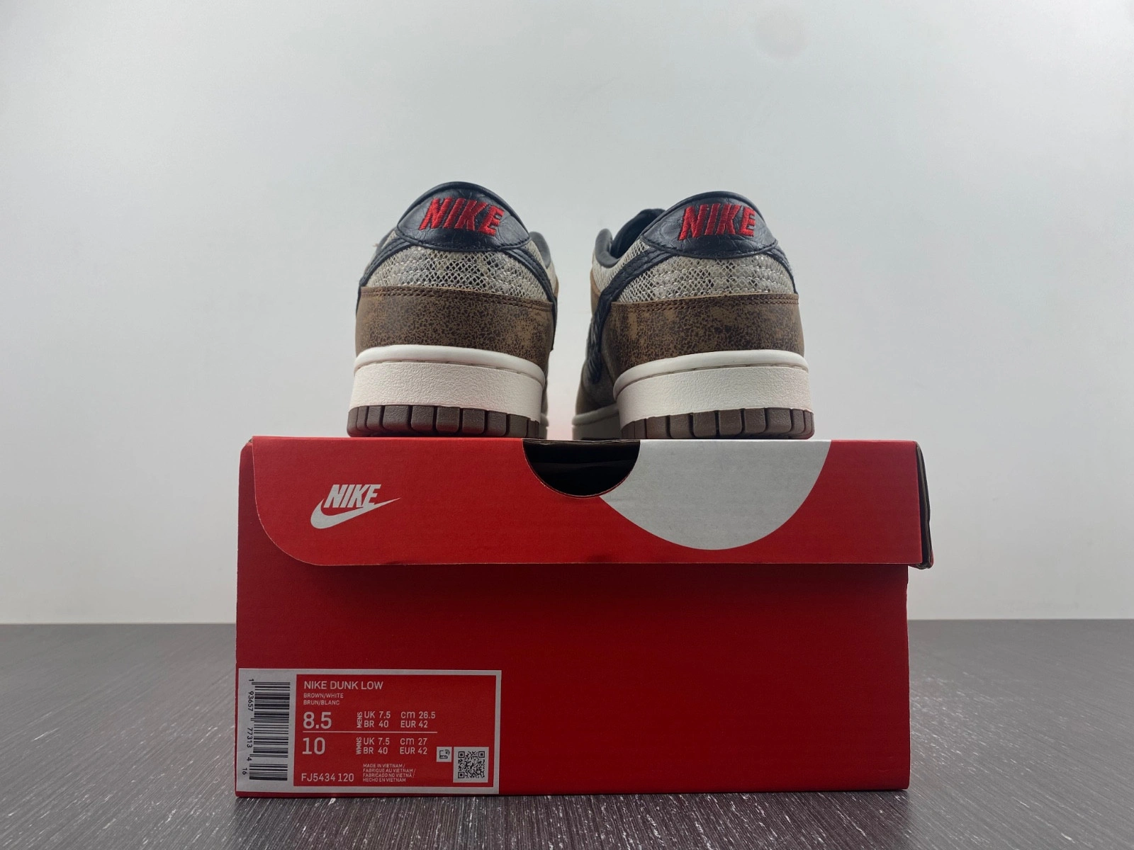 Nike Dunk Low Premium 'Brown Snakeskin'  FJ5434-120