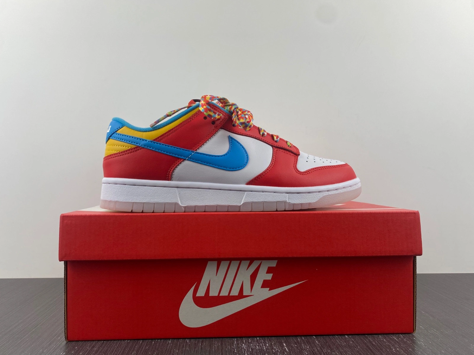 Nike Dunk Low QS LeBron James Fruity Pebbles  DH8009-600