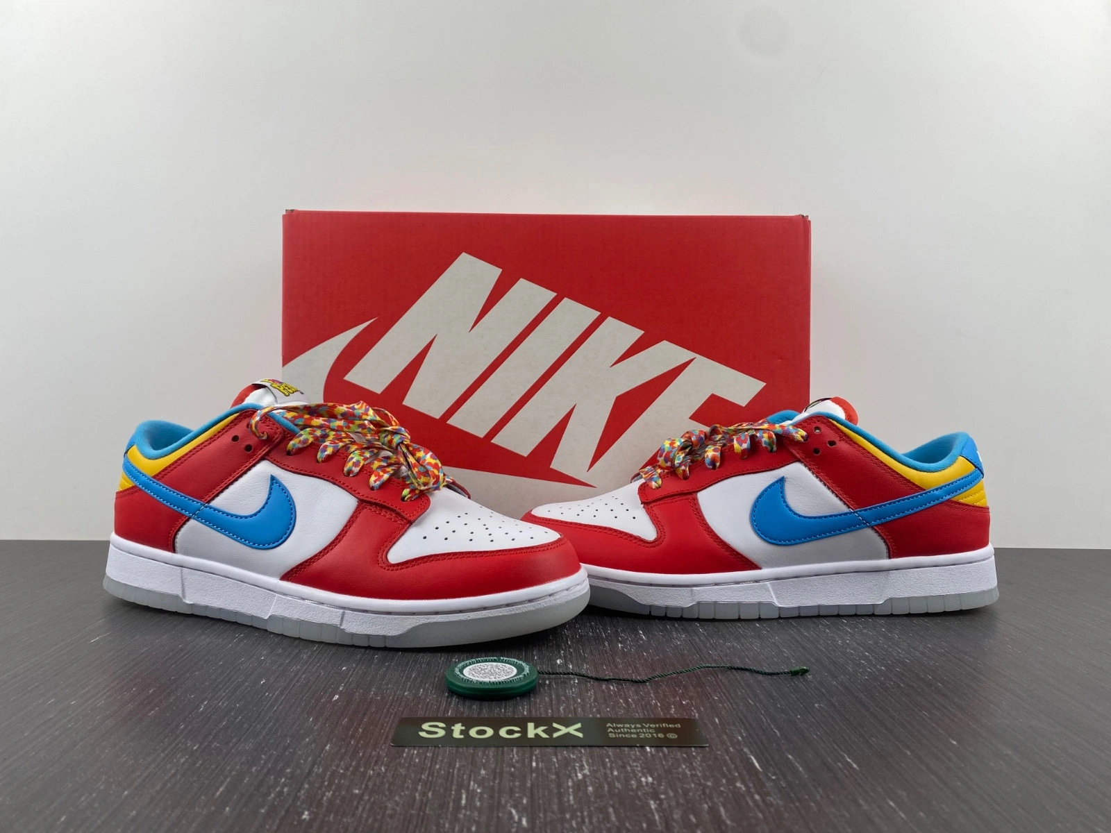 Nike Dunk Low QS LeBron James Fruity Pebbles  DH8009-600