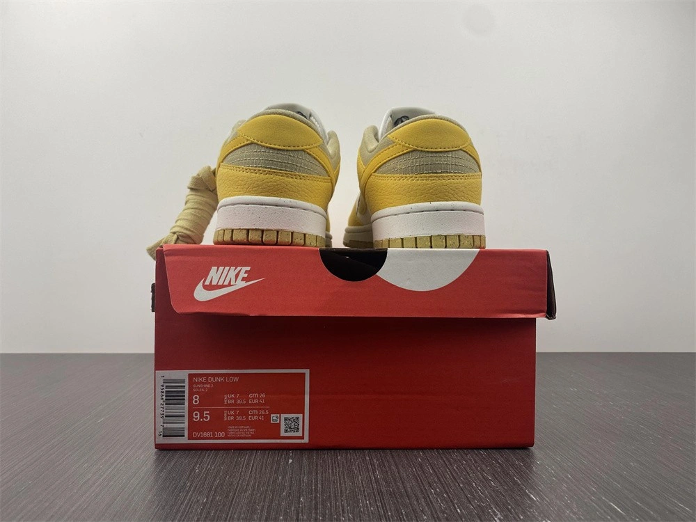 Nike Dunk Low Retro Sun Club Wheat Grass Orange  DV1681-100