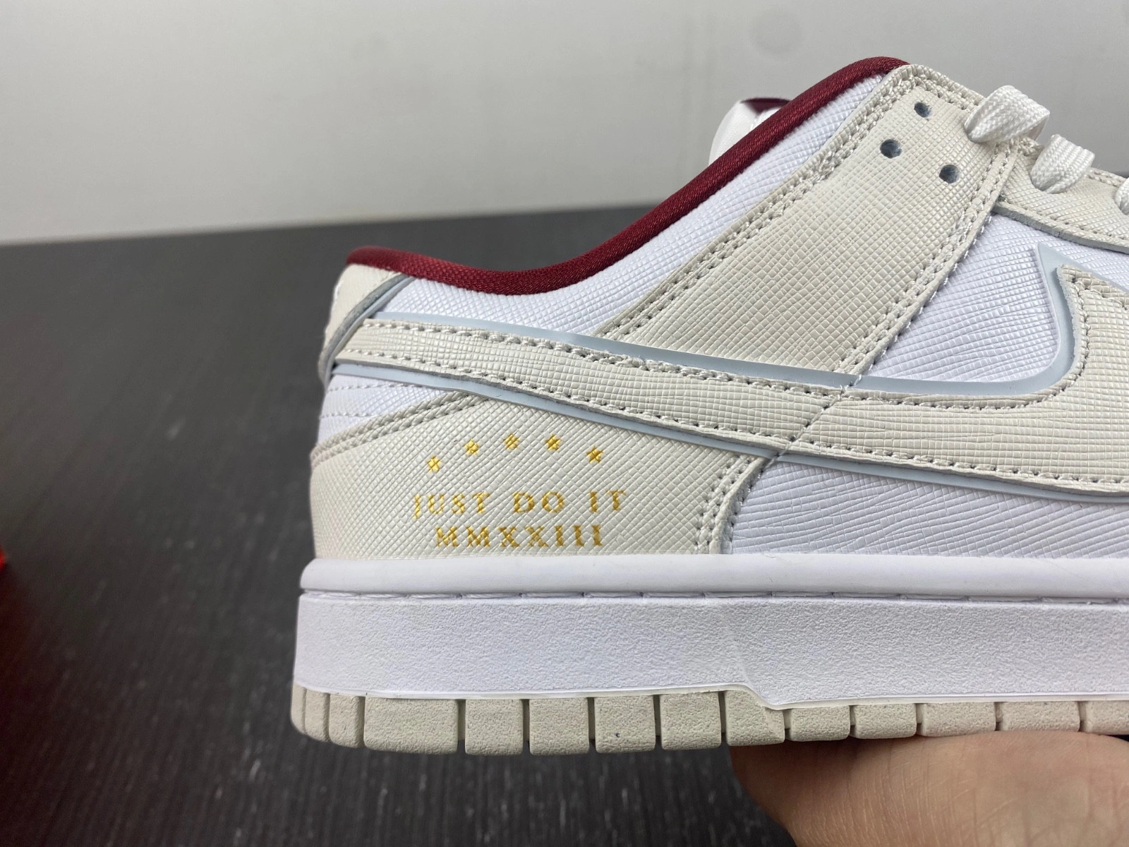 Nike Dunk Low SE Just Do It White Phantom (Women's)  DV1160-100