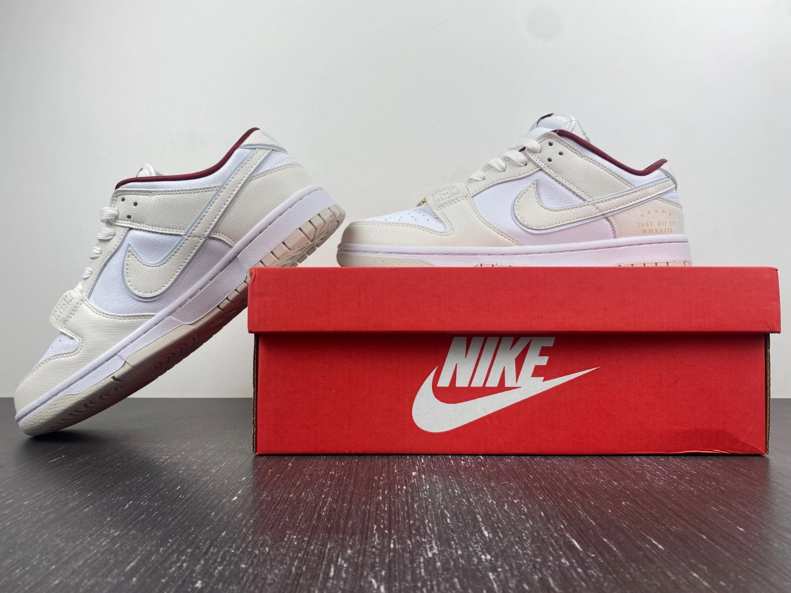 Nike Dunk Low SE Just Do It White Phantom (Women's)  DV1160-100