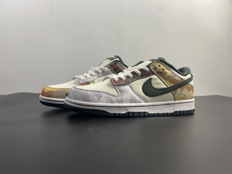 Nike Dunk Low SE Sail Multi-Camo - DH0957-100