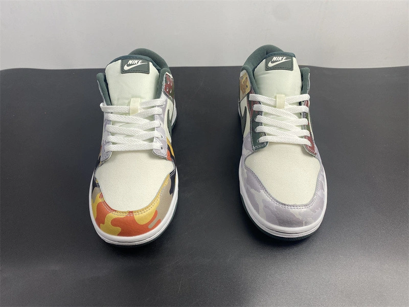 Nike Dunk Low SE Sail Multi-Camo - DH0957-100