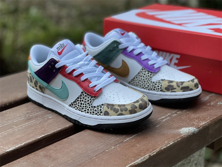 Nike Dunk Low Safari Mix (Women's) - DN3866-100