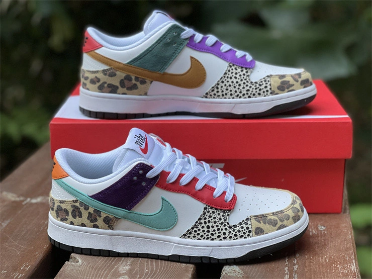 Nike Dunk Low Safari Mix (Women's) - DN3866-100