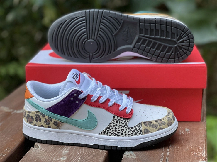 Nike Dunk Low Safari Mix (Women's) - DN3866-100