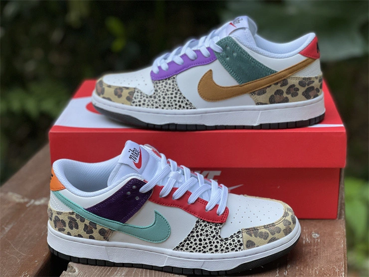 Nike Dunk Low Safari Mix (Women's) - DN3866-100