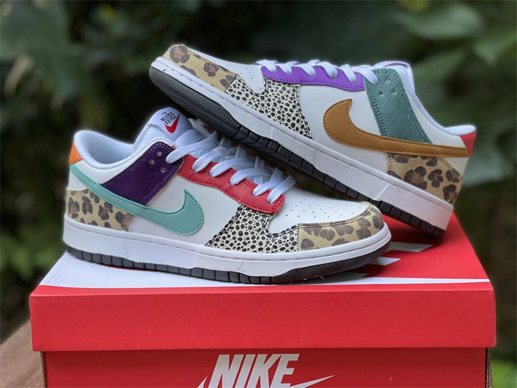 Nike Dunk Low Safari Mix (Women's) - DN3866-100