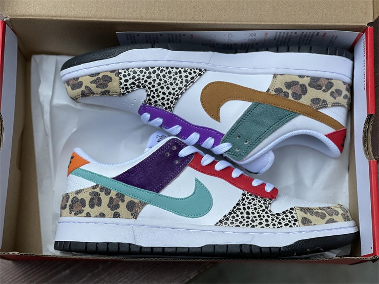 Nike Dunk Low Safari Mix (Women's) - DN3866-100