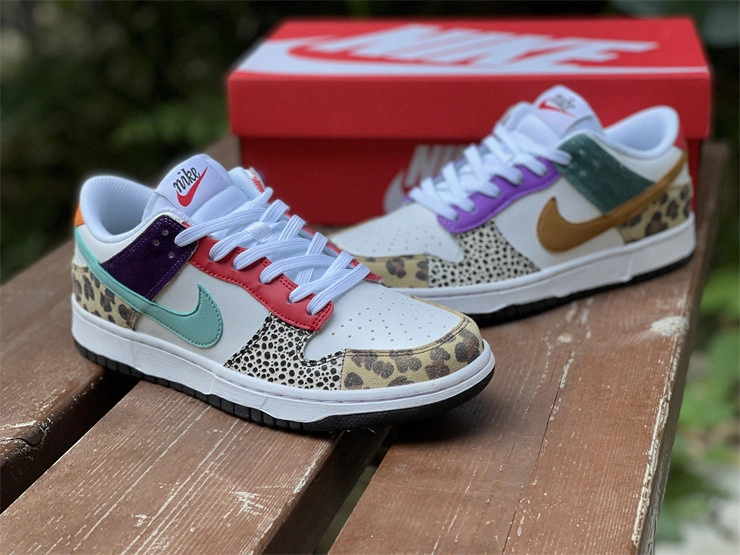 Nike Dunk Low Safari Mix (Women's) - DN3866-100