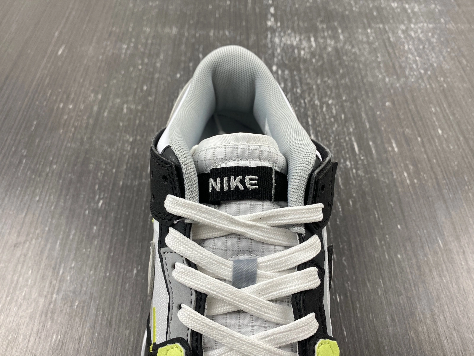 Nike Dunk Low Scrap Wolf Grey Light Lemon Twist  DC9723-001