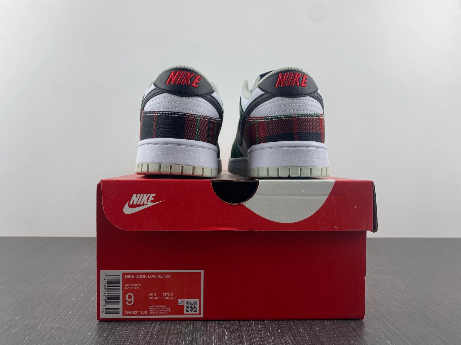 Nike Dunk Low Tartan Plaid - DV0827-100