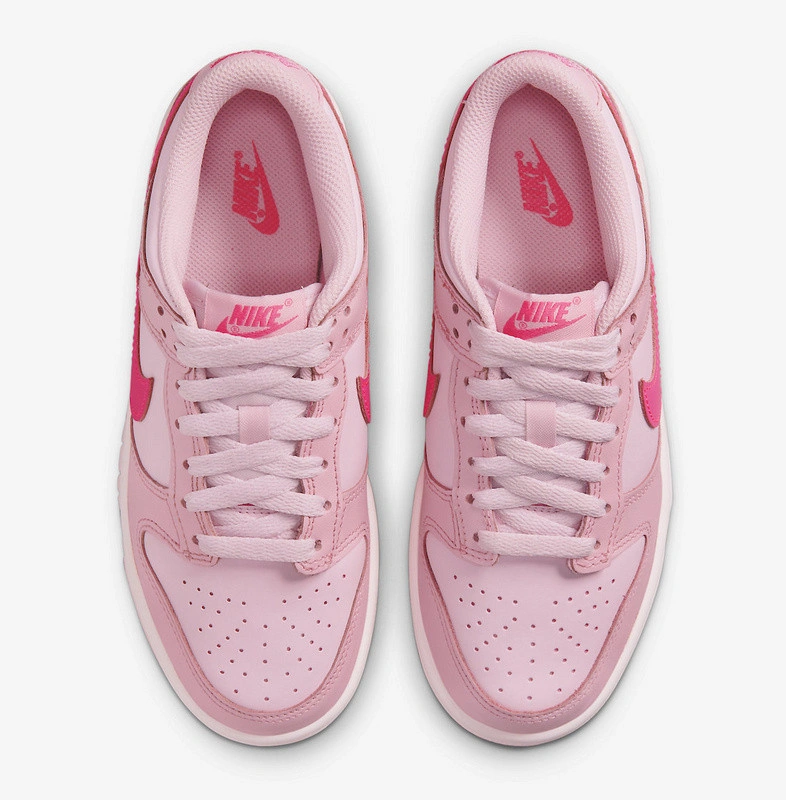Nike Dunk Low “Triple Pink” GS DH9765-600