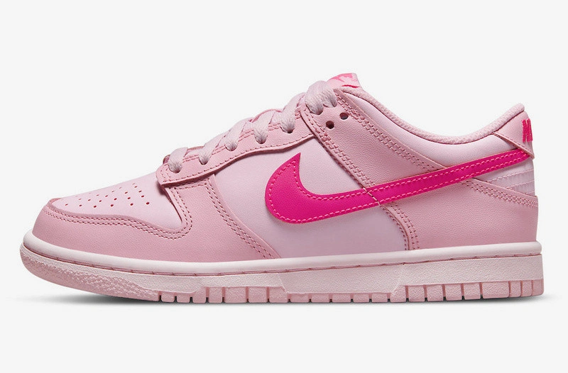Nike Dunk Low “Triple Pink” GS DH9765-600