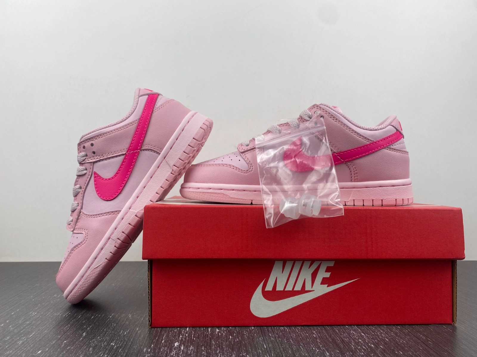 Nike Dunk Low Triple Pink (PS) Kids' - DH9756-600