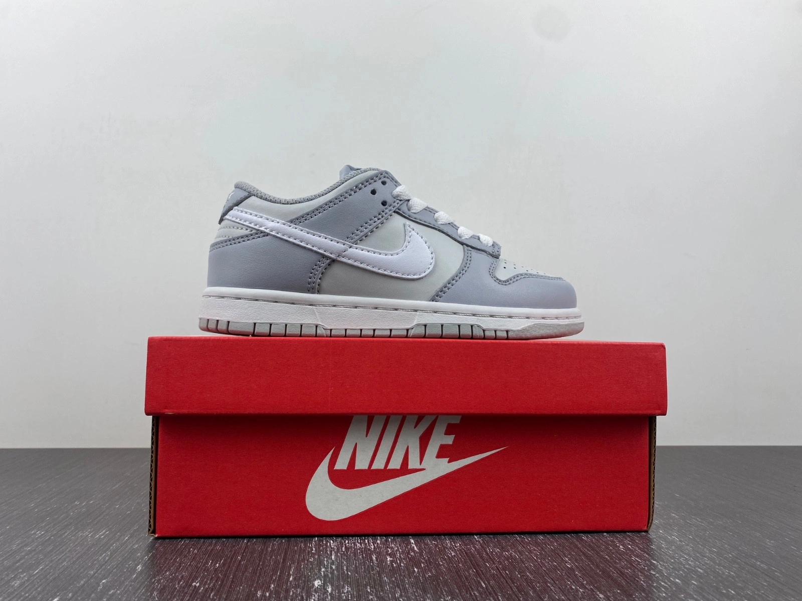 Nike Dunk Low Two-Toned Grey (PS) Kids' - DH9756-001