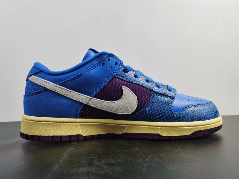 Nike Dunk Low UNDEFEATED 5 On It Dunk vs. AF1 - DH6508-400