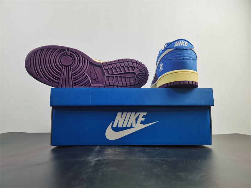Nike Dunk Low UNDEFEATED 5 On It Dunk vs. AF1 - DH6508-400
