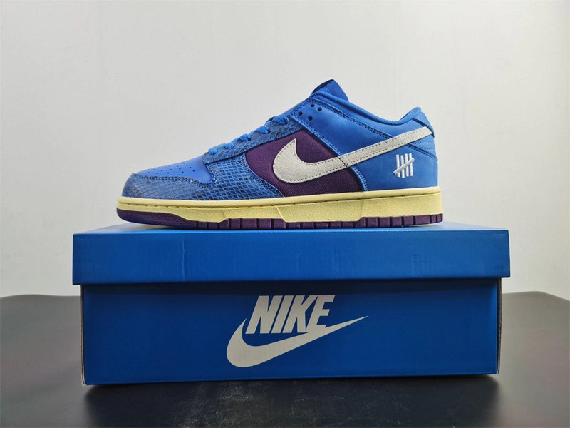 Nike Dunk Low UNDEFEATED 5 On It Dunk vs. AF1 - DH6508-400