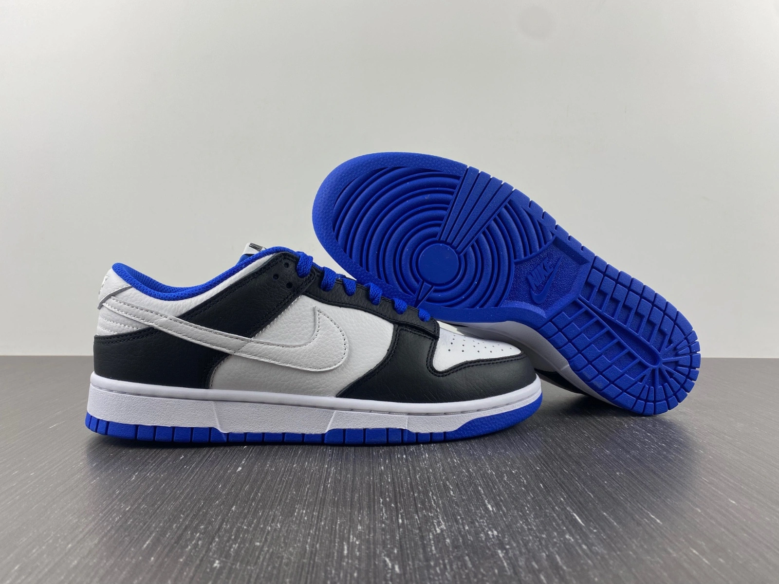 Nike Dunk Low White Black Royal - FD9064-110