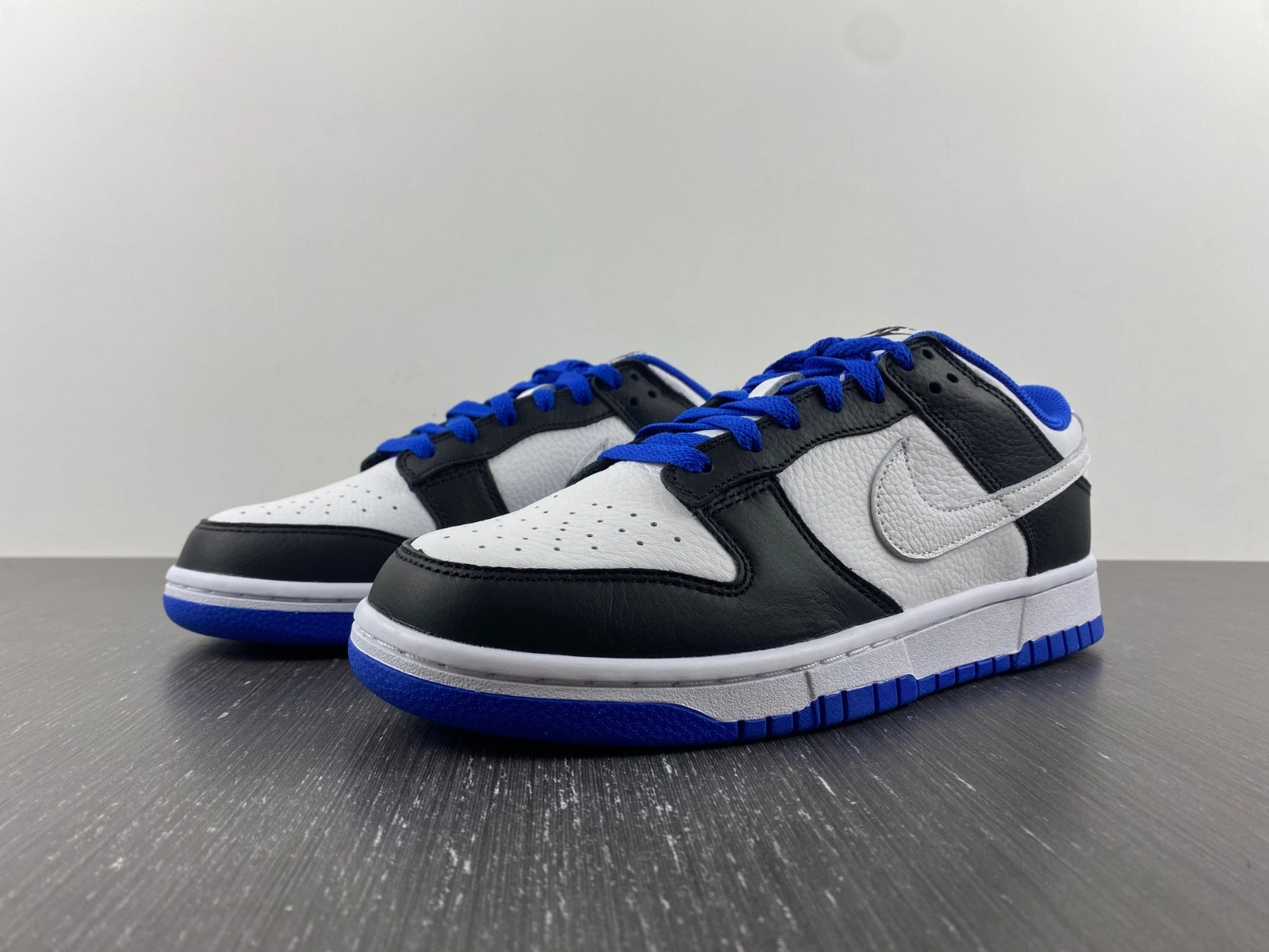 Nike Dunk Low White Black Royal - FD9064-110