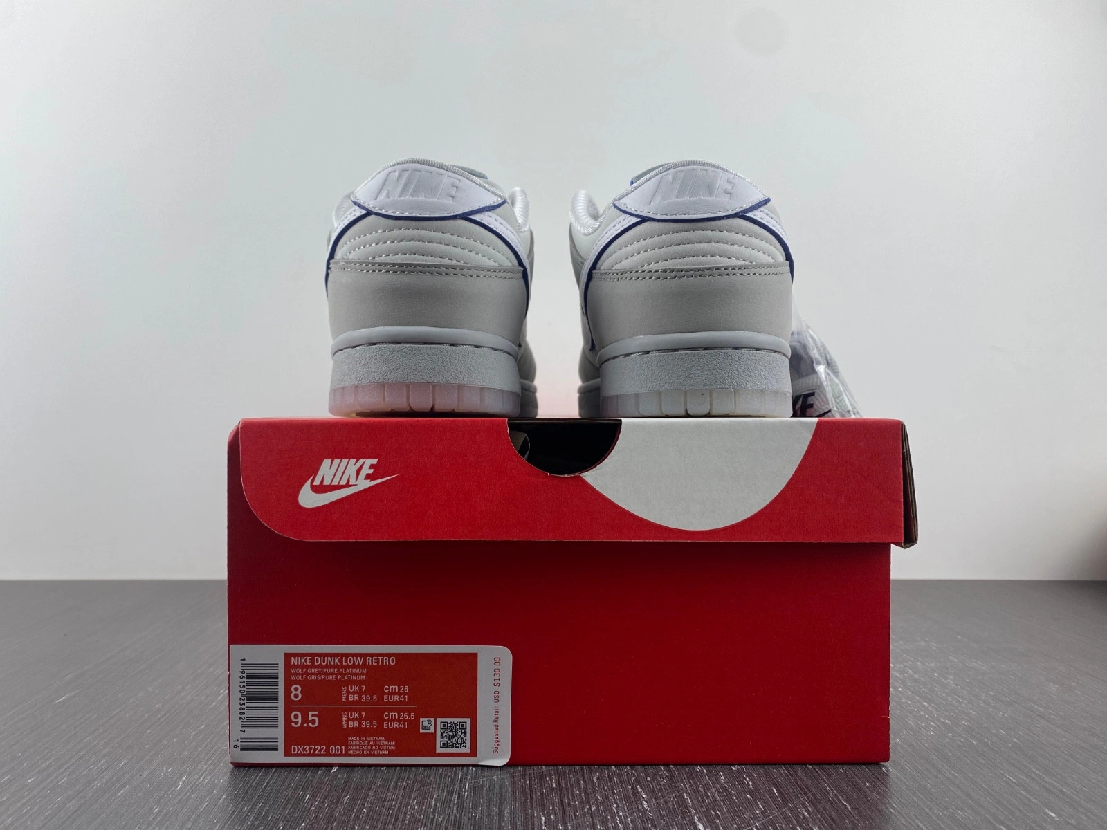 Nike Dunk Low Wolf Grey Pure Platinum  DX3722-001