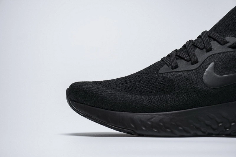 Nike Epic React Flyknit Black Racer Blue  AQ0067-004