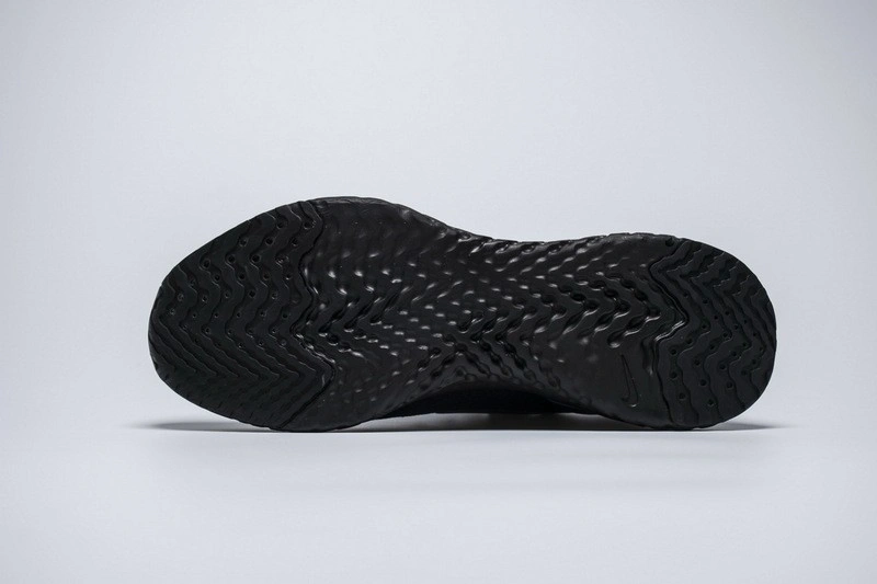 Nike Epic React Flyknit Black Racer Blue  AQ0067-004