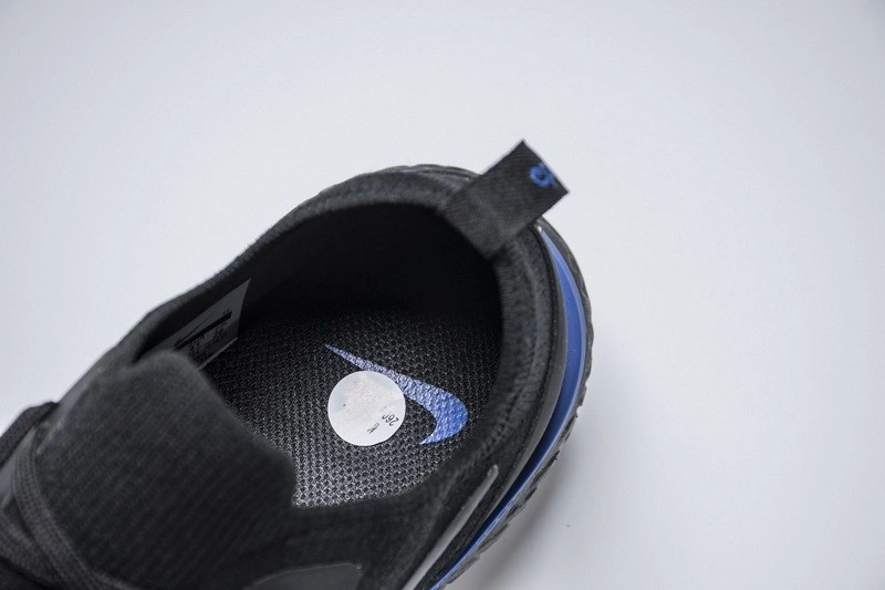 Nike Epic React Flyknit Black Racer Blue  AQ0067-004