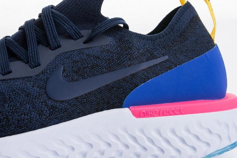 Nike Epic React Flyknit College Navy  AQ0067-400
