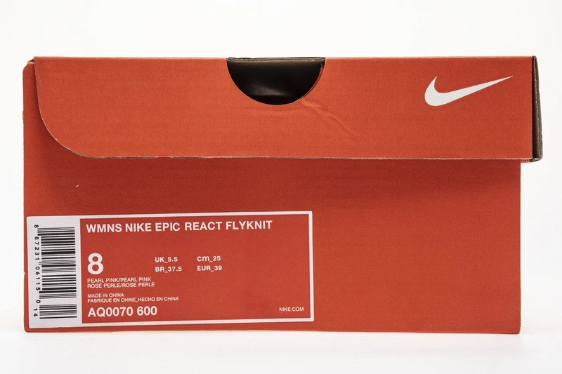 Nike Epic React Flyknit Pearl Pink (W)  AQ0070-600