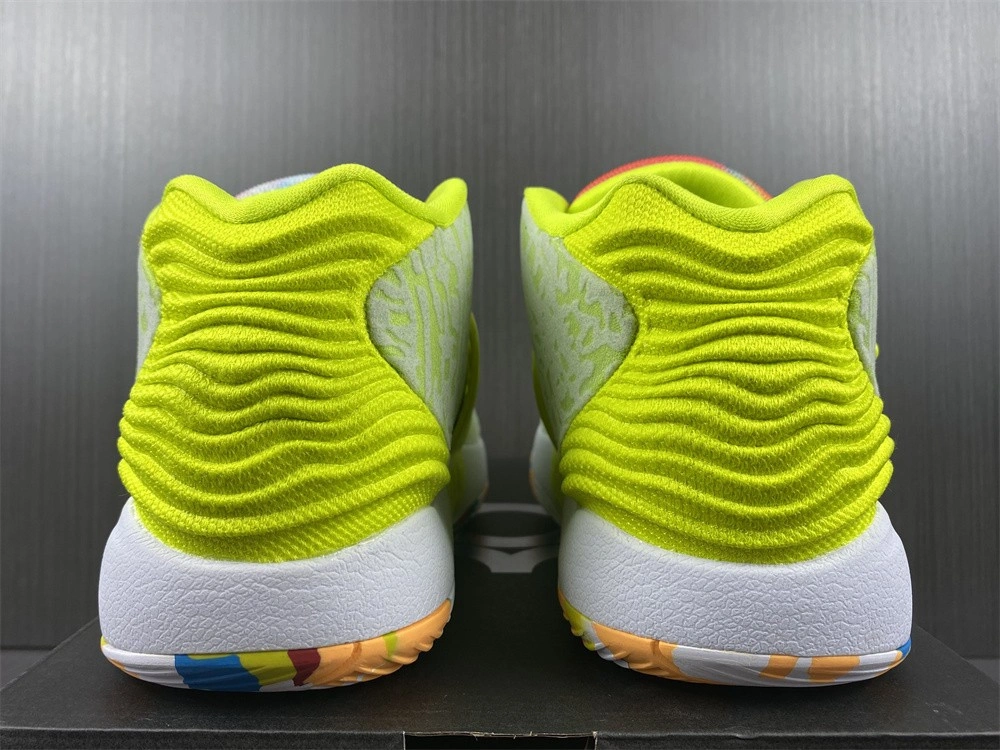 Nike KD 14 White Lime Green - CZ0170-101
