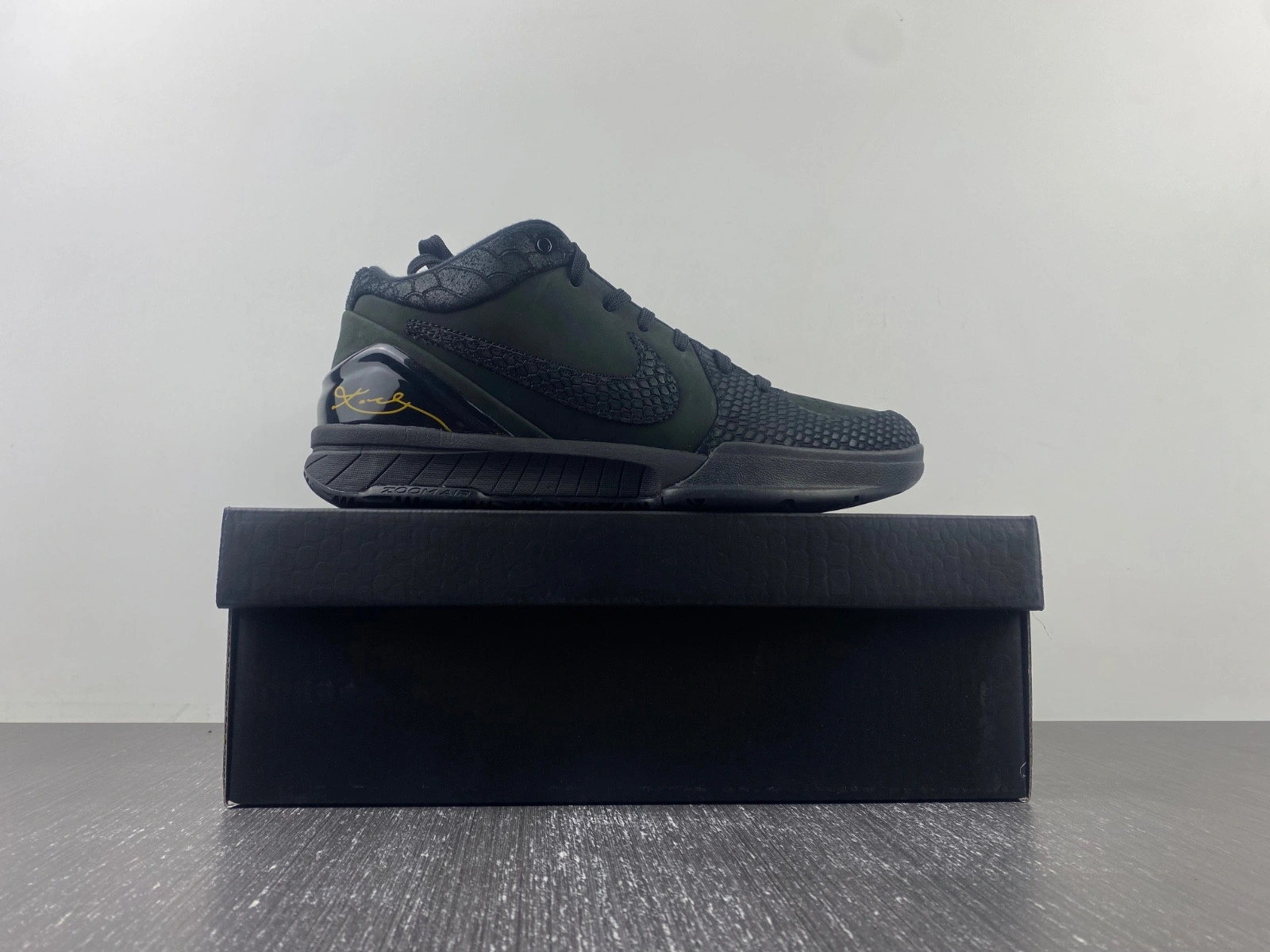Nike Kobe 4 Protro Black University Gold FQ3544-001