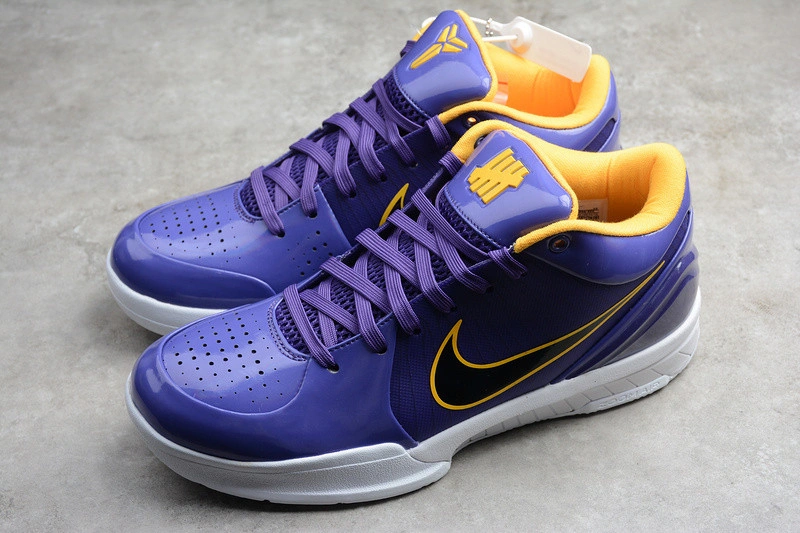 Nike Kobe 4 Protro Undefeated Los Angeles Lakers CQ3869-500
