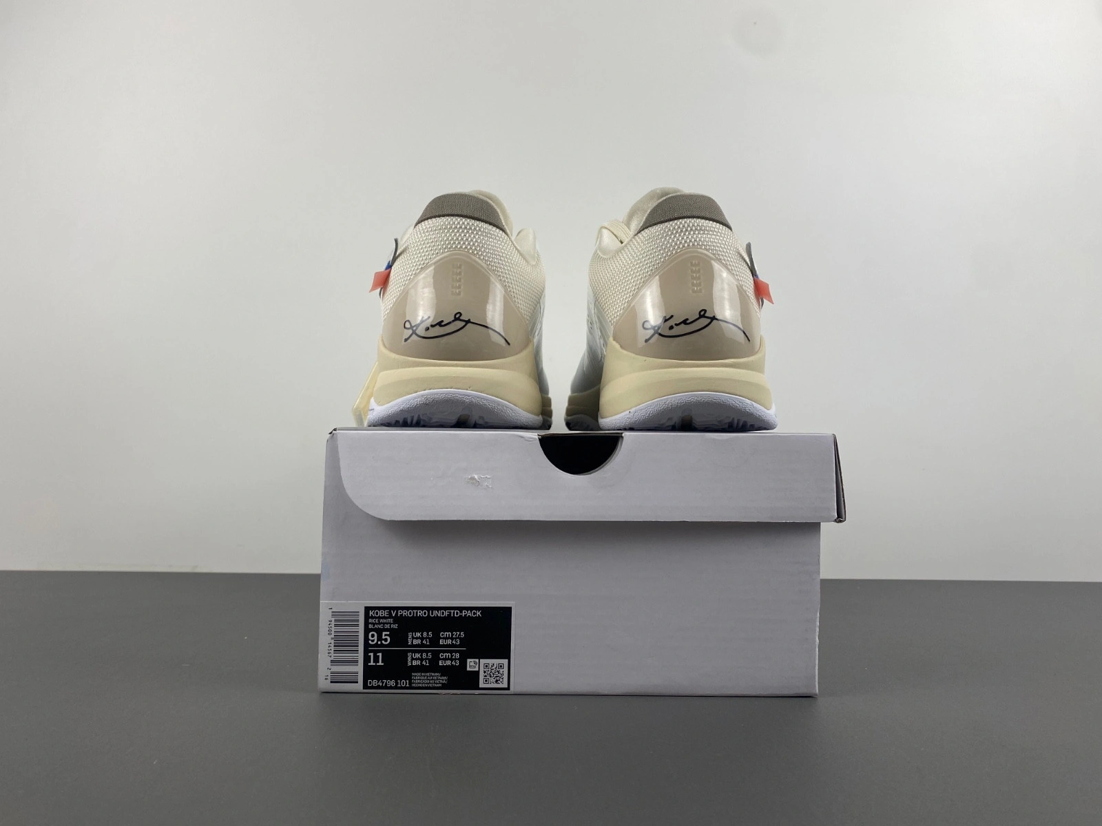 Nike Kobe 5 Protro Undefeated What If White - DB4796-101