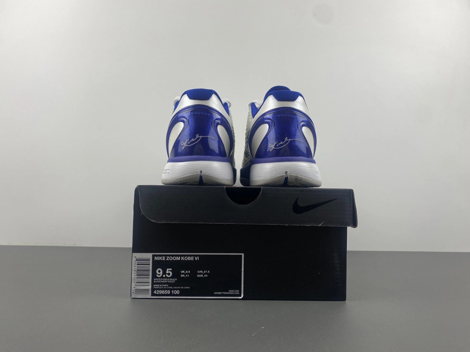 Nike Kobe 6 Concord Men's - 429659-100