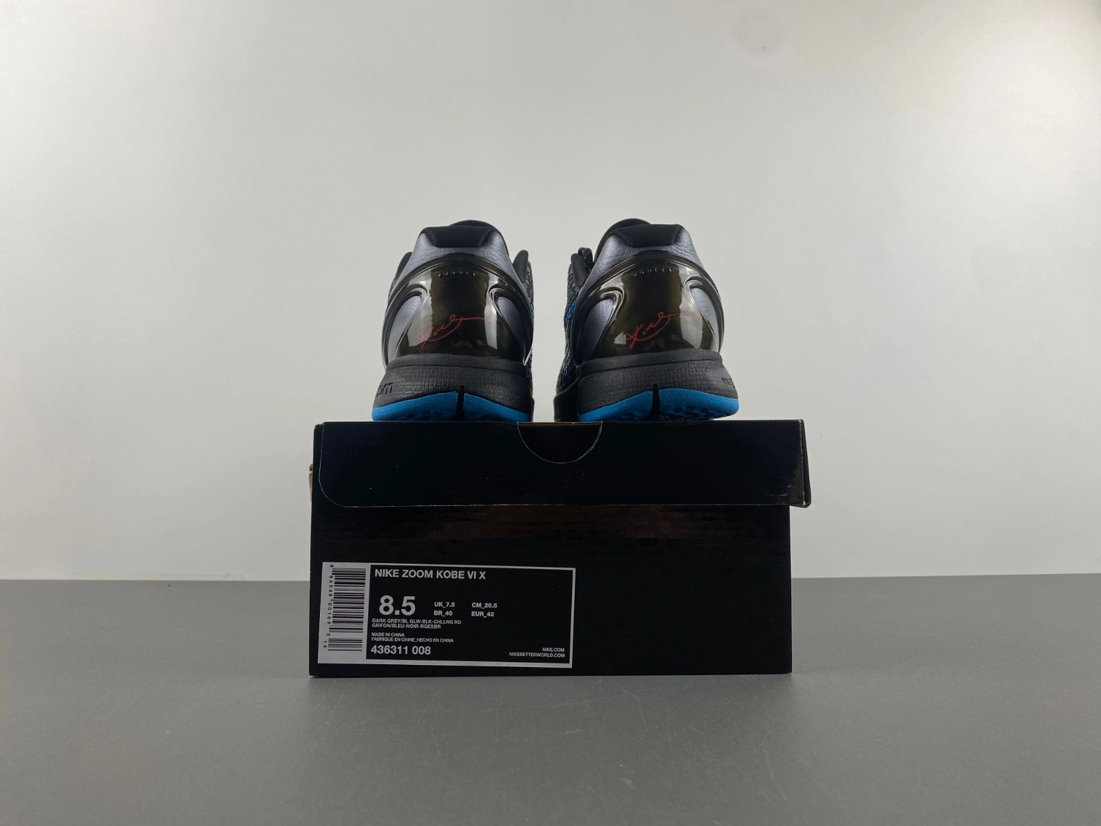 Nike Kobe 6 Dark Knight 429659 016