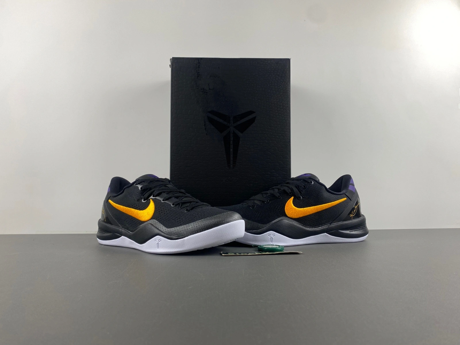 Nike Kobe 8 Protro Black University Gold HF9550-001
