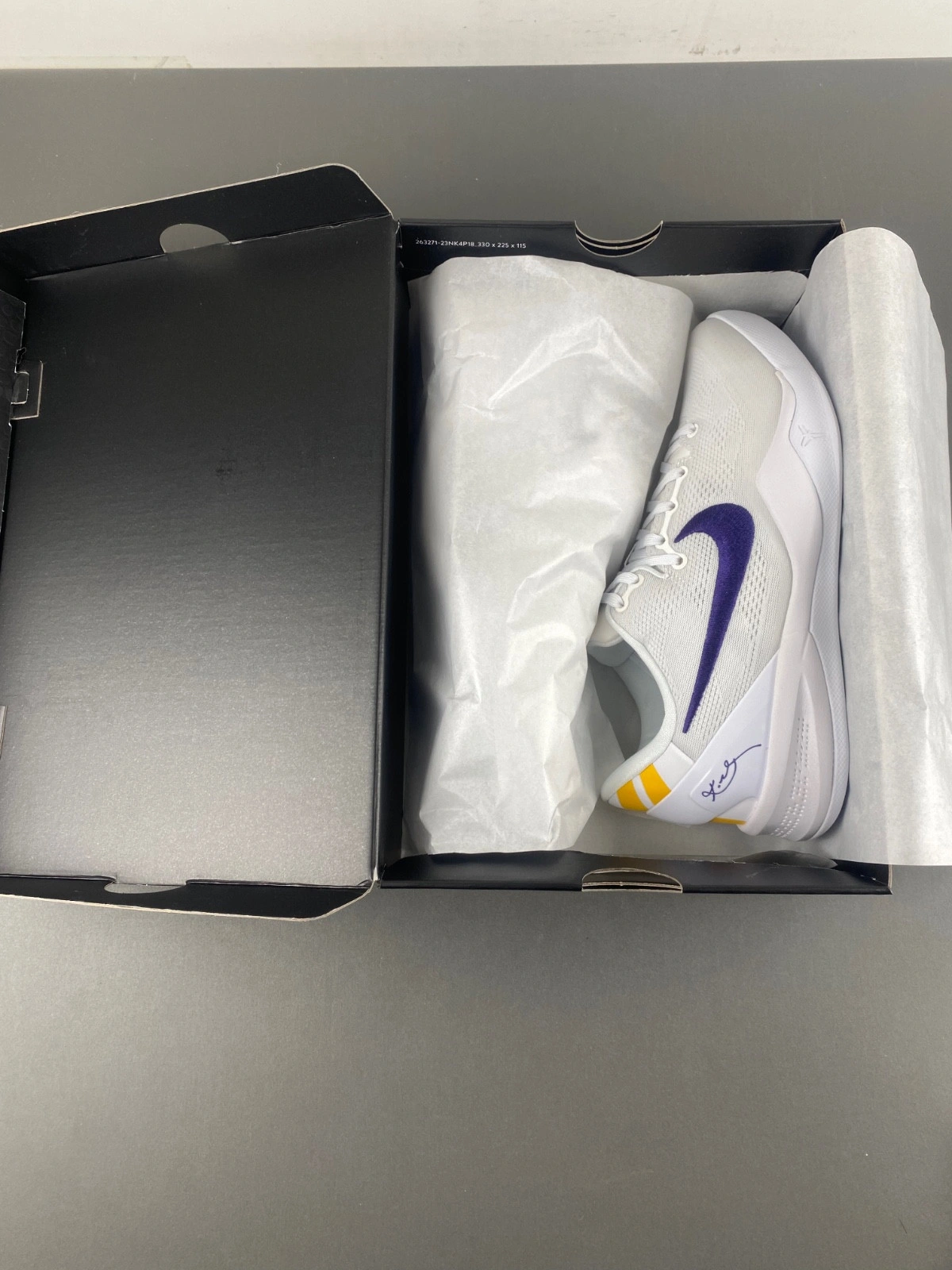 Nike Kobe 8 Protro Lakers Home  HF9550-100