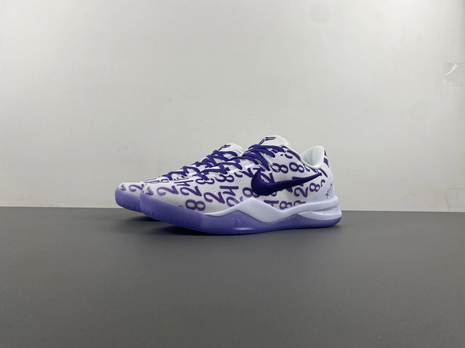 Nike Kobe 8 Protro "White Court Purple" FQ3549-100