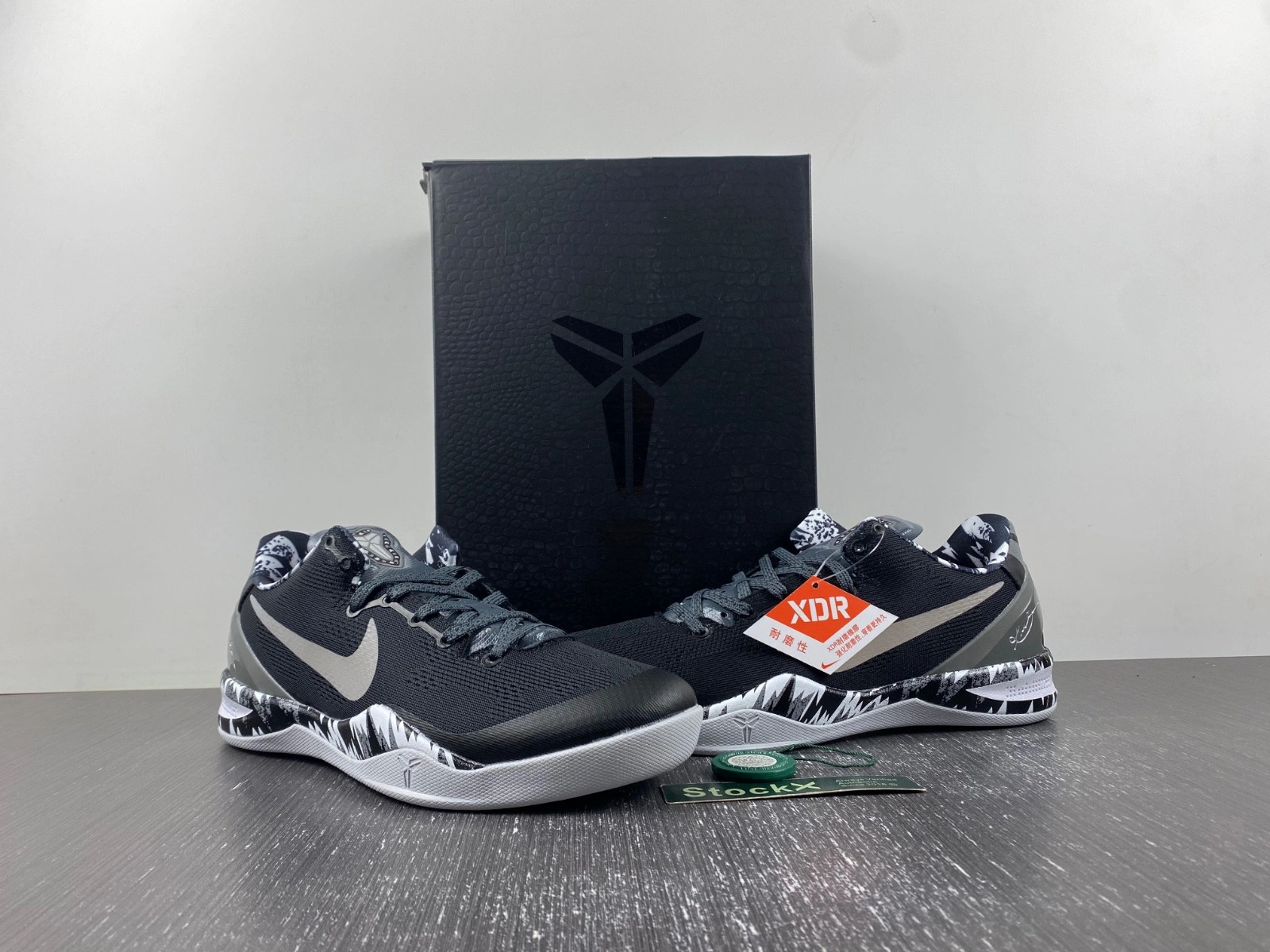 Nike Kobe 8 System Philippines Black Silver 613959‑001