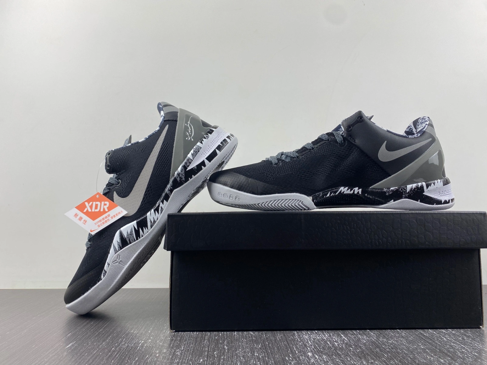 Nike Kobe 8 System Philippines Black Silver 613959‑001
