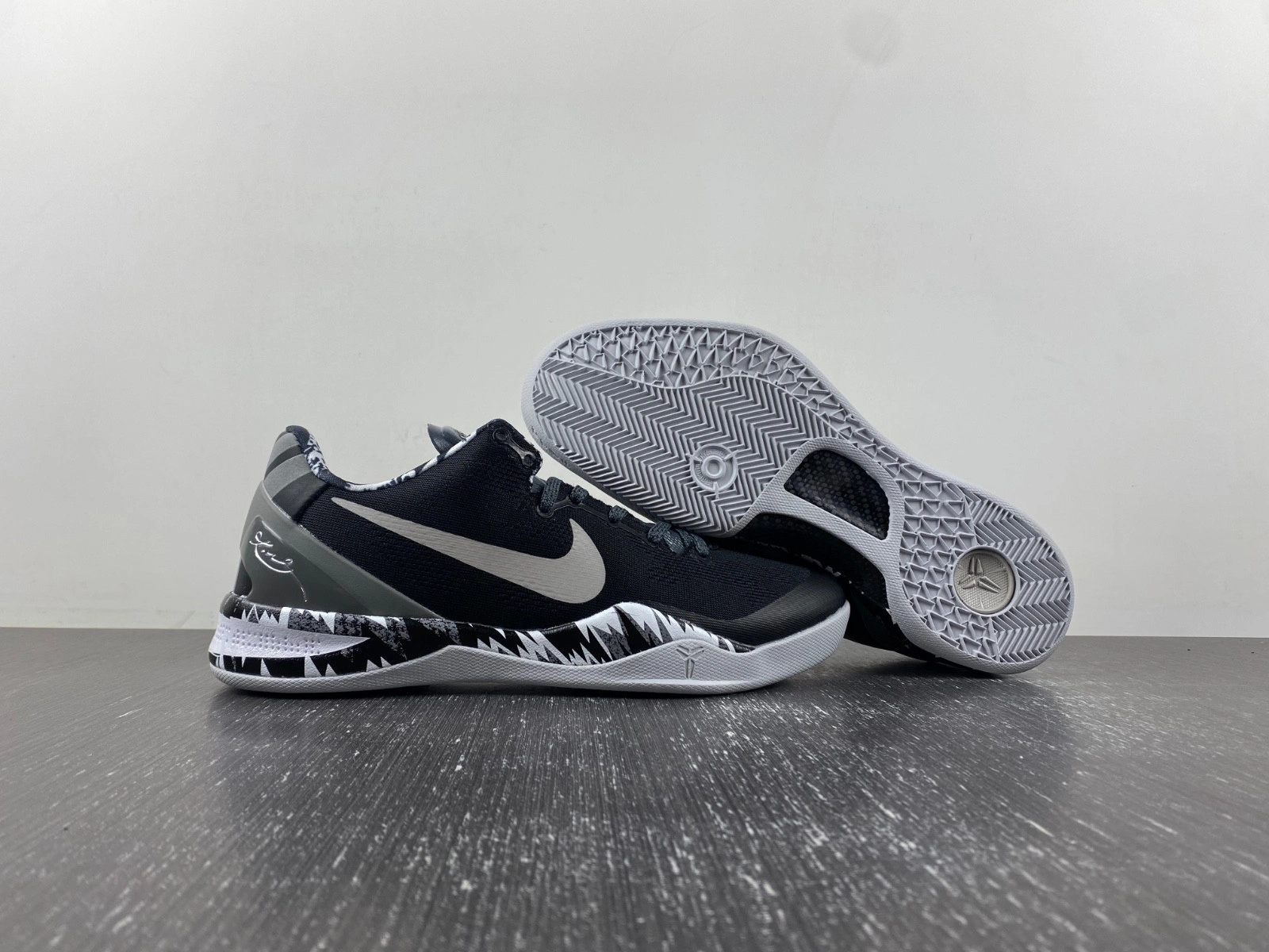 Nike Kobe 8 System Philippines Black Silver 613959‑001