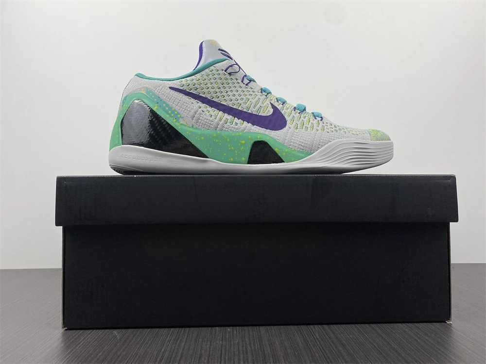 Nike Kobe 9 Elite Low Grey Green 630487-005