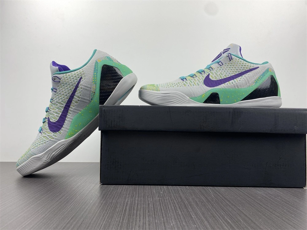 Nike Kobe 9 Elite Low Grey Green 630487-005