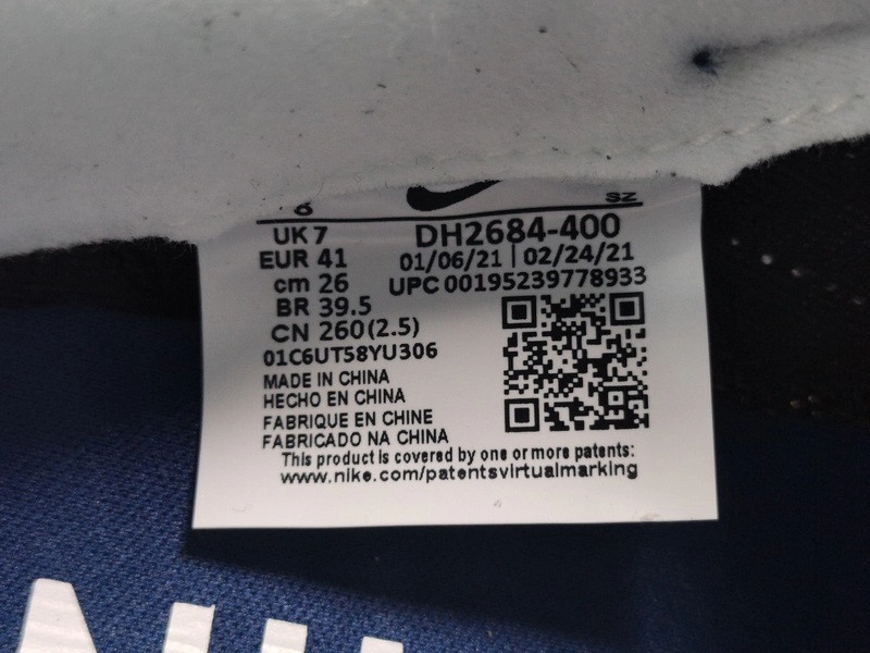 Nike LD Waffle SF sacai Fragment Blue Void  DH2684-400